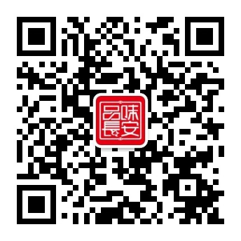 官方微信公众号二维码,黑白方块图案,背景为白色