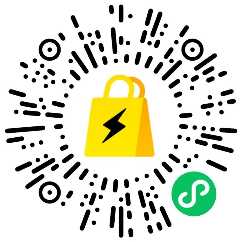 美团团购店铺二维码,黑白方块图案,背景为白色